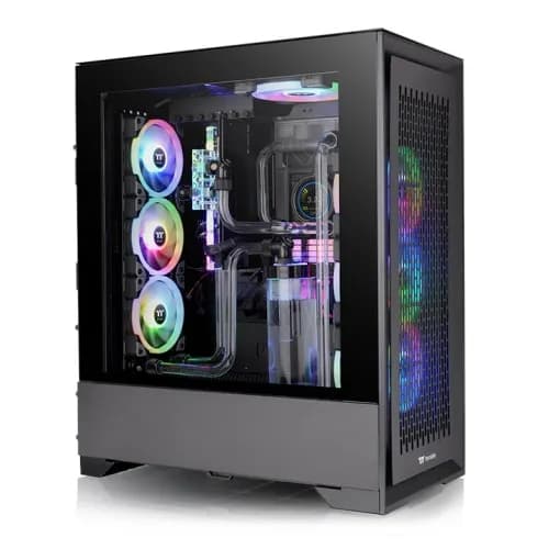 Thermaltake CA-1X8-00F1WN-00 -täystornikotelo ikkunalla, musta