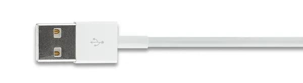 GRATEQ USB-A – Micro USB -kaapeli, 2,25 m, valkoinen