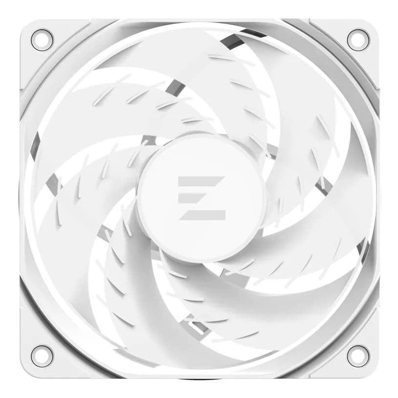 Zalman ZM-AF120R PWM ARGB -tuuletin, hydraulinen laakeri, 120 mm, valkoinen