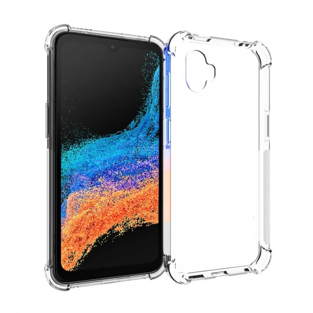 Insmat Impact Cover, Galaxy XCover6 Pro -suojakuori, Läpinäkyvä