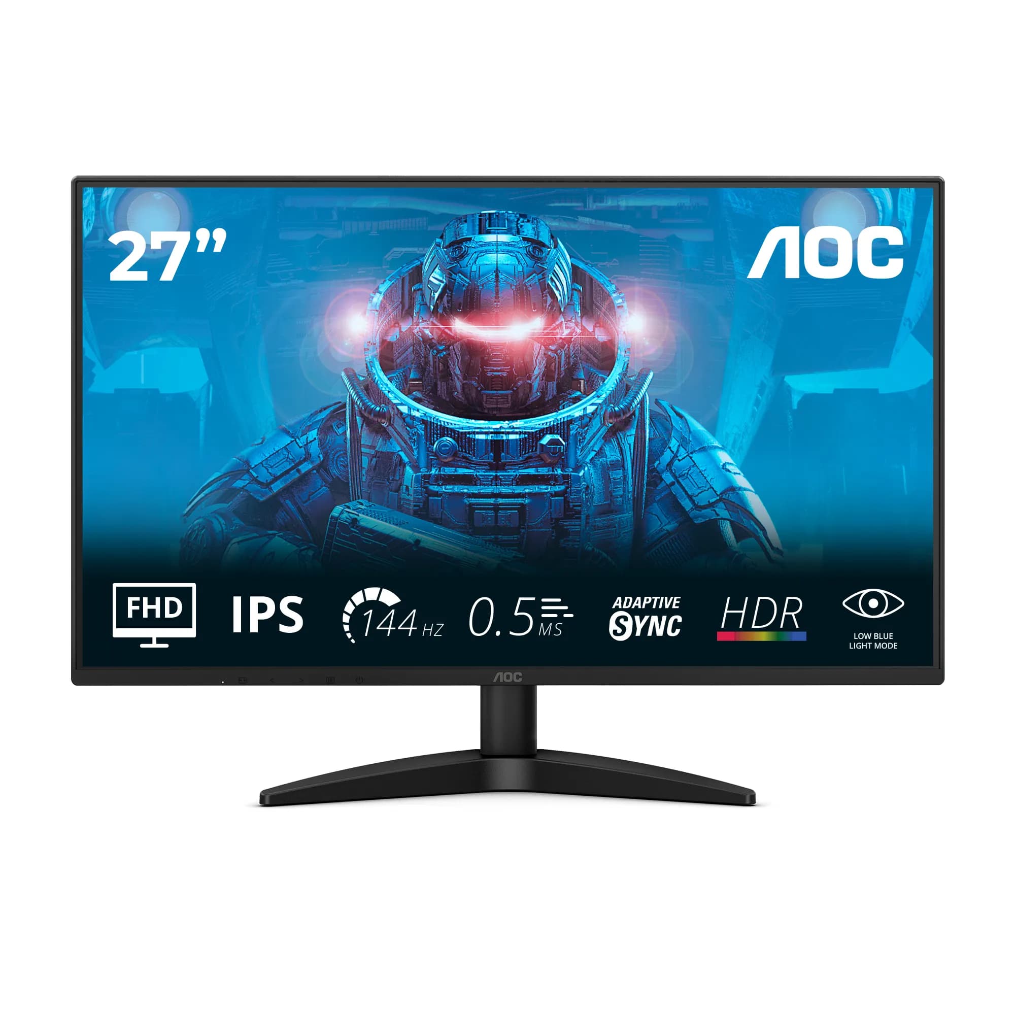 AOC 27B36X 27"" Full HD, IPS, 144Hz, HDR10 -pelinäyttö