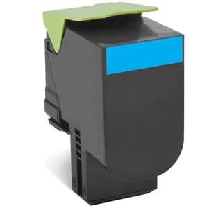 Lexmark 80C2HC0 Korkea riittoisuus -laservärikasetti, syaani
