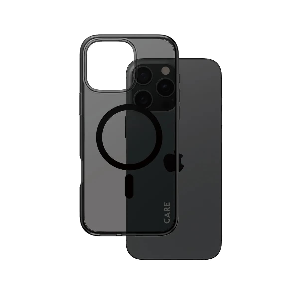 Care by PanzerGlass iPhone 16 Pro Max Flagship -suojakuori, Smokey