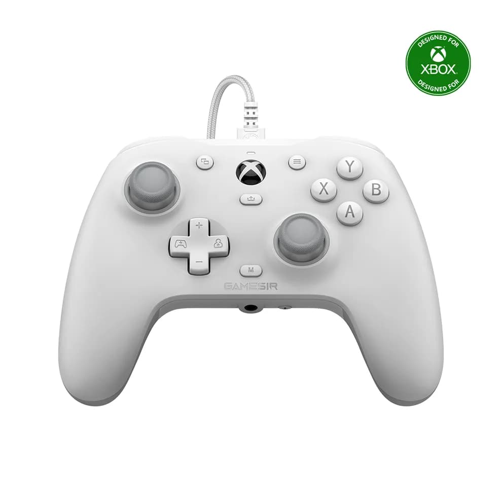 GameSir G7 HE Multiplatform -langaton ohjain, valkoinen (Hall-Effect Sticks, Hall-Effect Triggers)