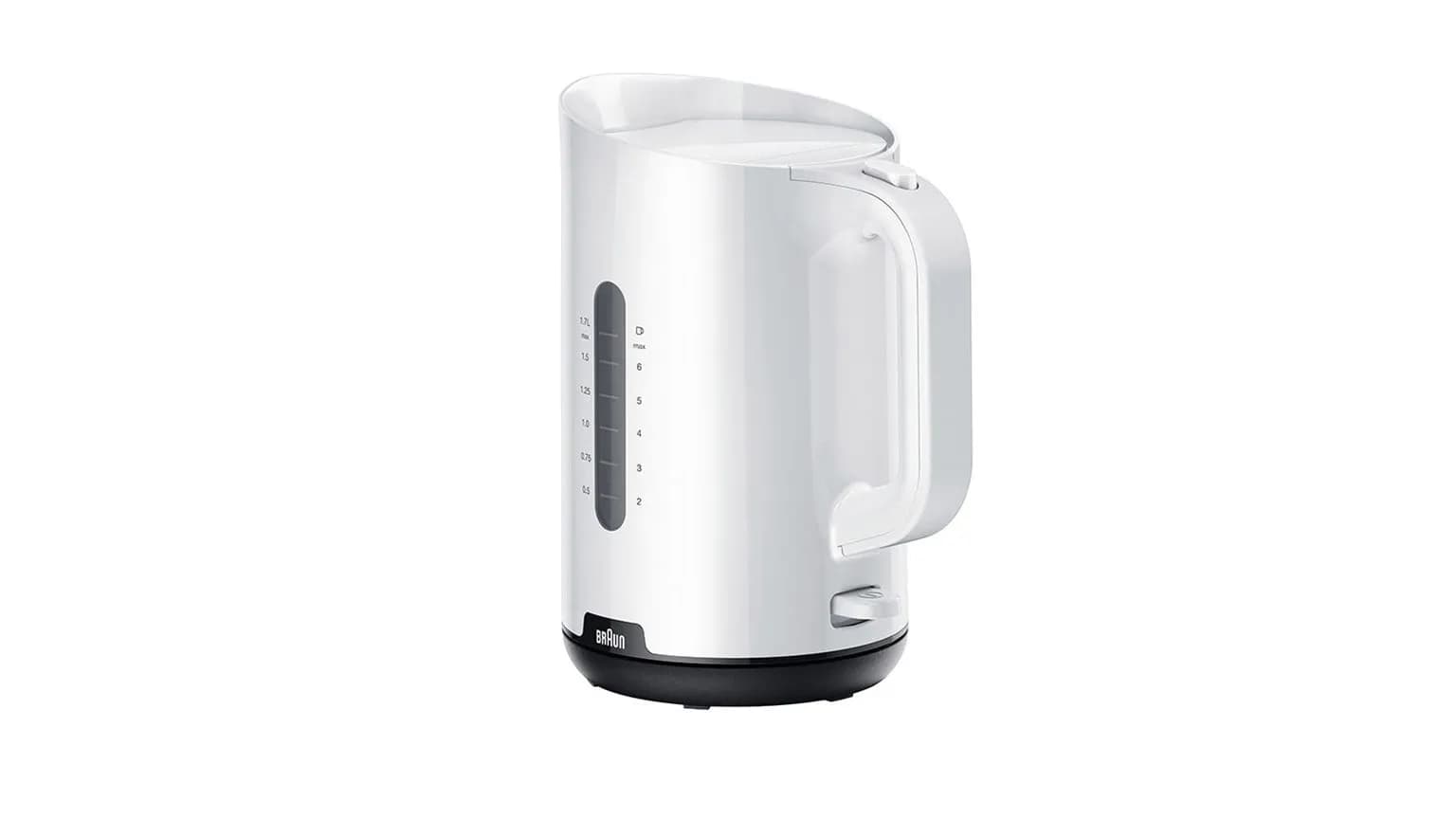 Braun Breakfast 1 WK1100WH -vedenkeitin, 1,7 l, 2200 W, valkoinen