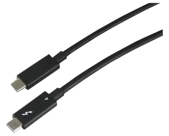 LENOVO Lintes Active Thunderbolt 4 -kaapeli, 2 m, musta