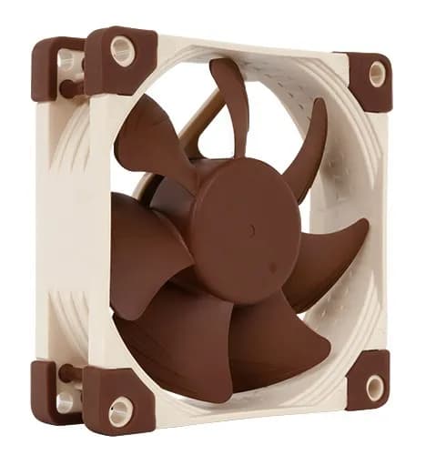 Noctua NF-A8 ULN, 80 mm, DC -tuuletin, SSO2-laakeri, beige/ruskea