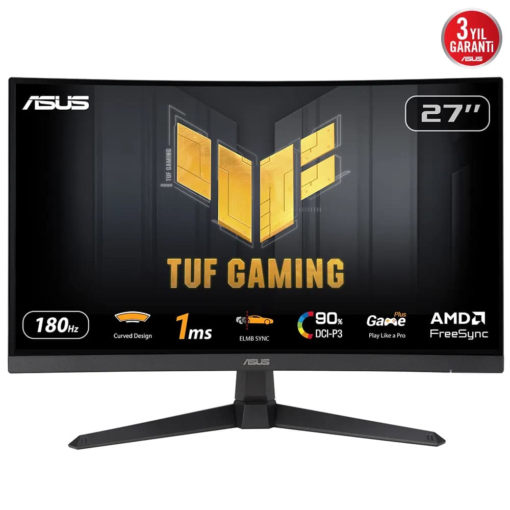 ASUS TUF Gaming VG27VQ3B 27"" Full HD, VA -kaareva pelinäyttö
