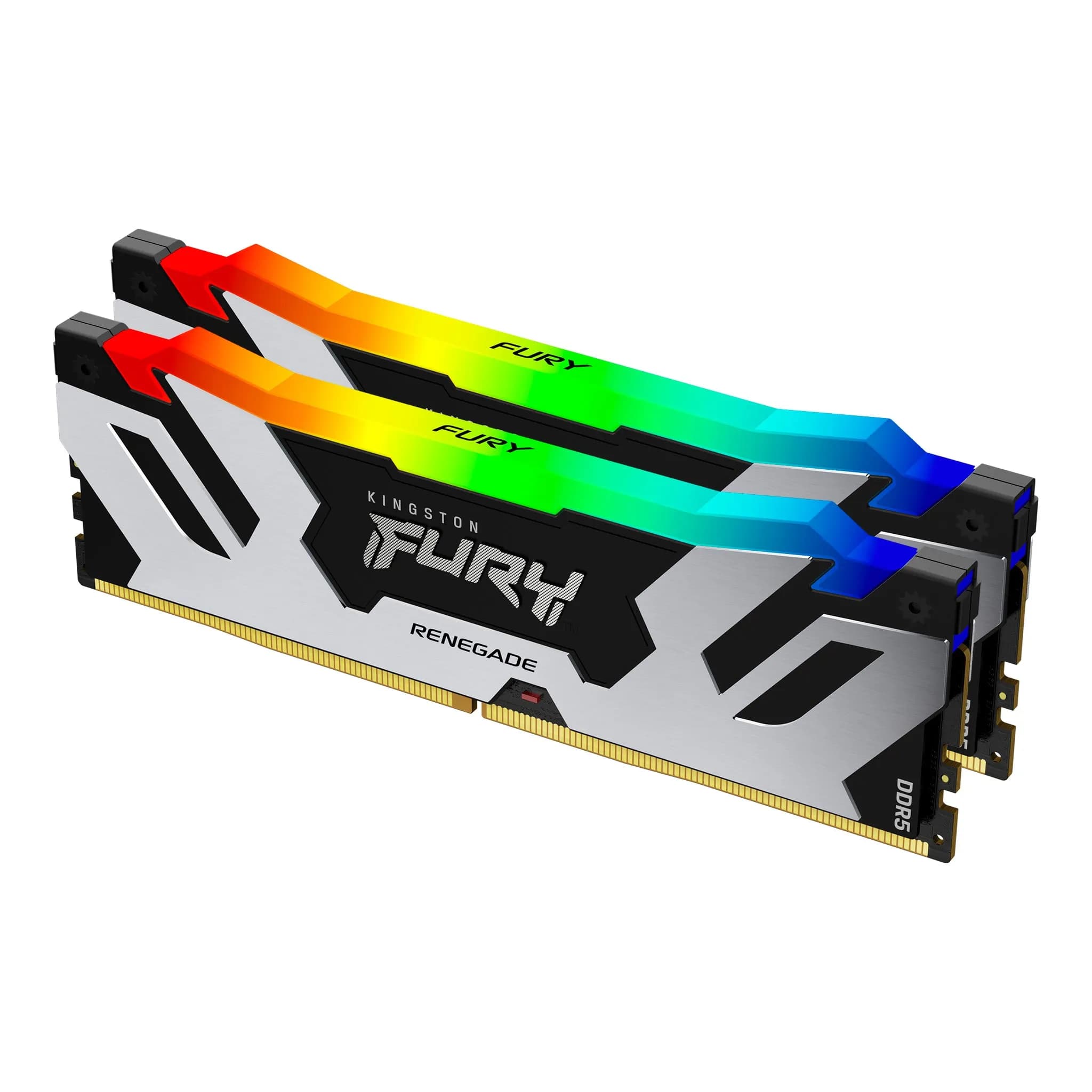 Kingston FURY Renegade RGB 64 Gt (2 x 32 Gt) DDR5 6400 MHz, CL32 -muisti (XMP)