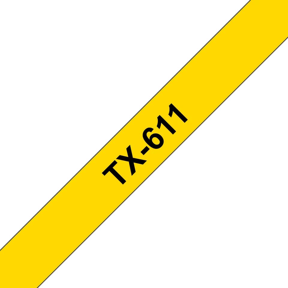 TX-611 Yellow/Black 6mm