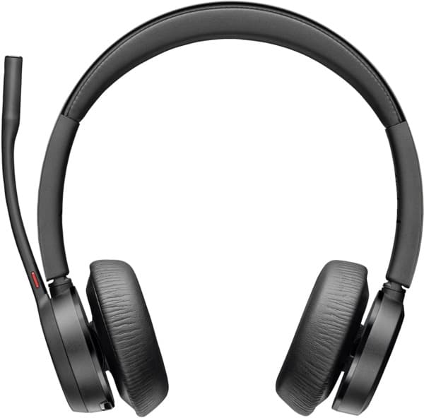 HP Poly Voyager 4320-M -langaton kuulokemikrofoni + BT700 dongle + latausteline, musta