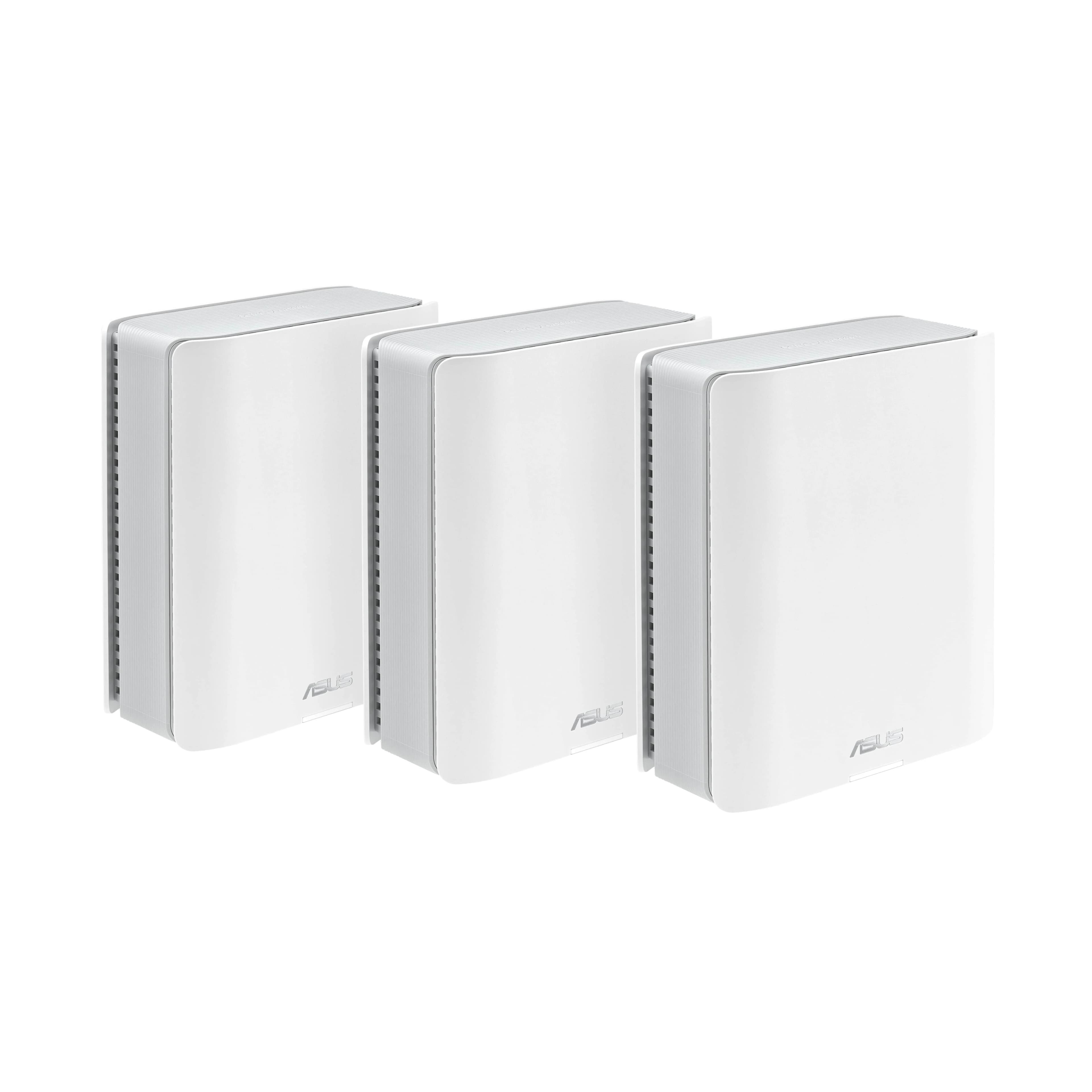 Asus ZenWiFi BT10 -mesh WiFi -järjestelmä, Wi-Fi 7, BE18000, Tri-band, 3 kpl, valkoinen