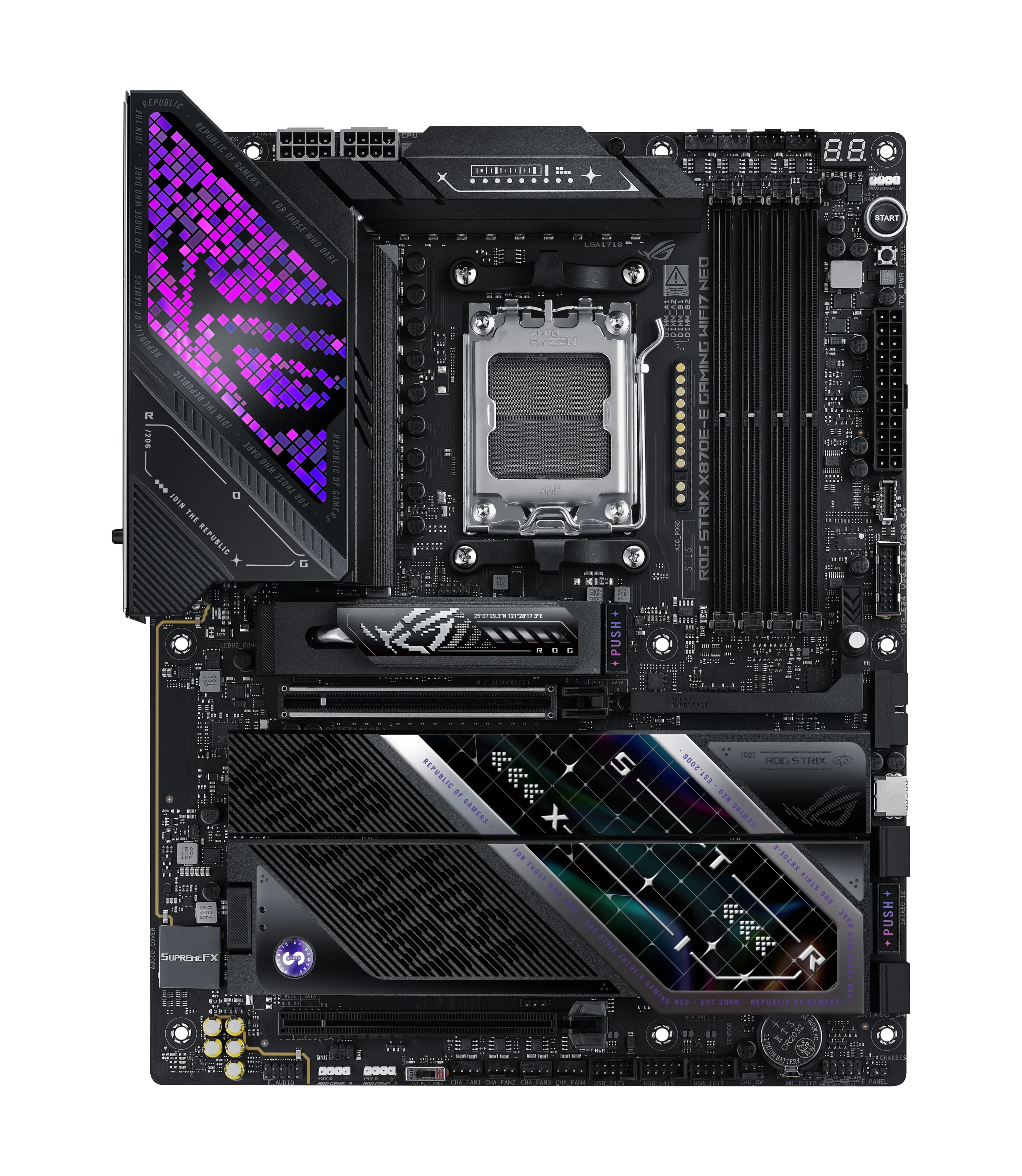 Asus ROG STRIX X870E-E GAMING WIFI7 NEO AM5 ATX -emolevy