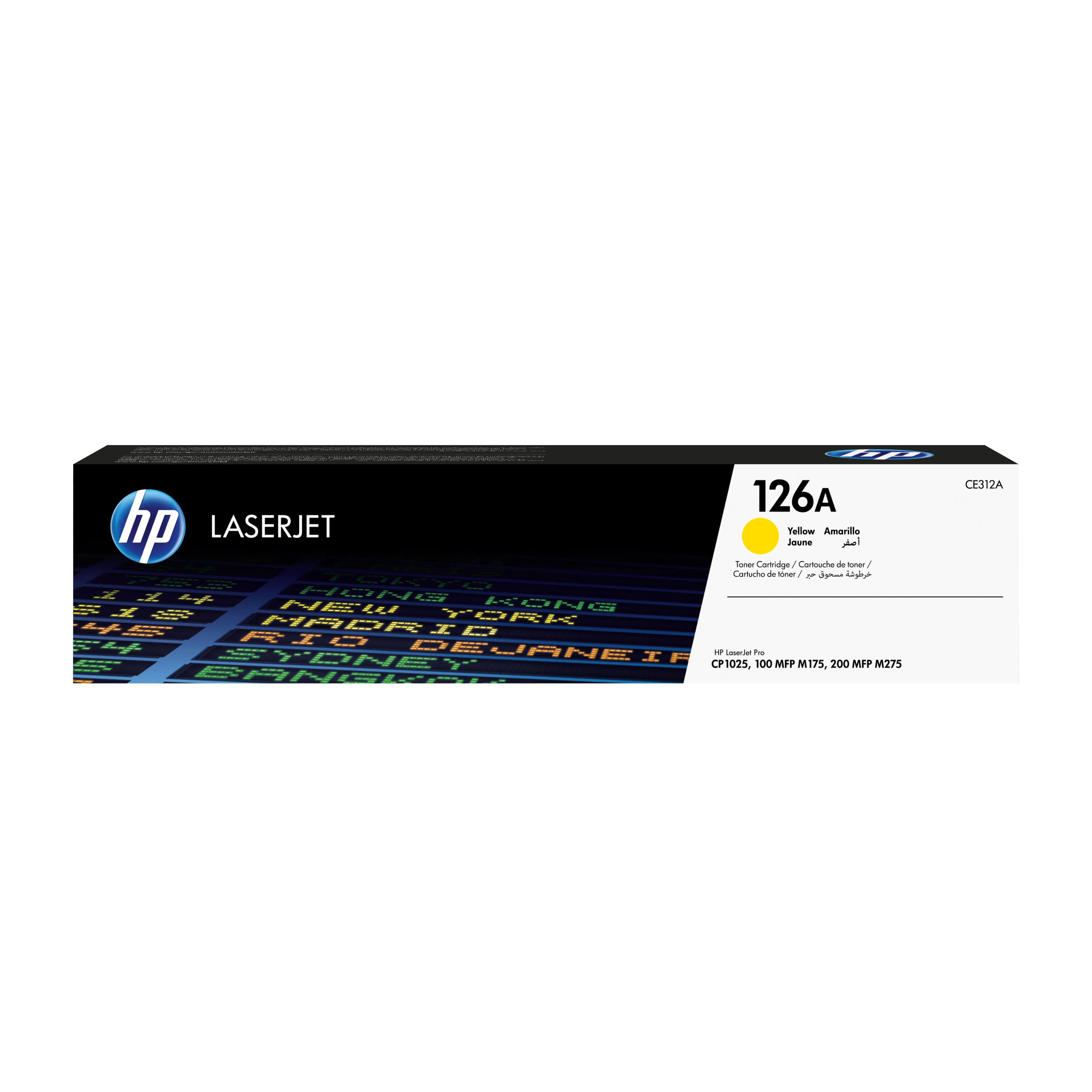 HP 126A (CE312A) -laservärikasetti, keltainen