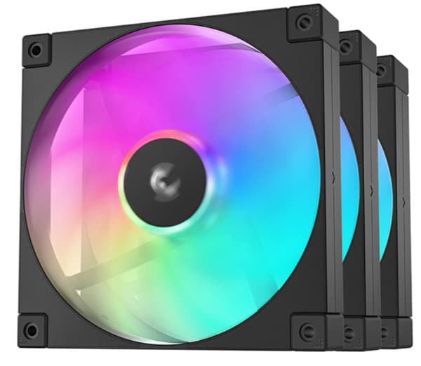 DeepCool FD12 3in1, 3x120 mm ARGB Kotelotuuletinsarja, musta
