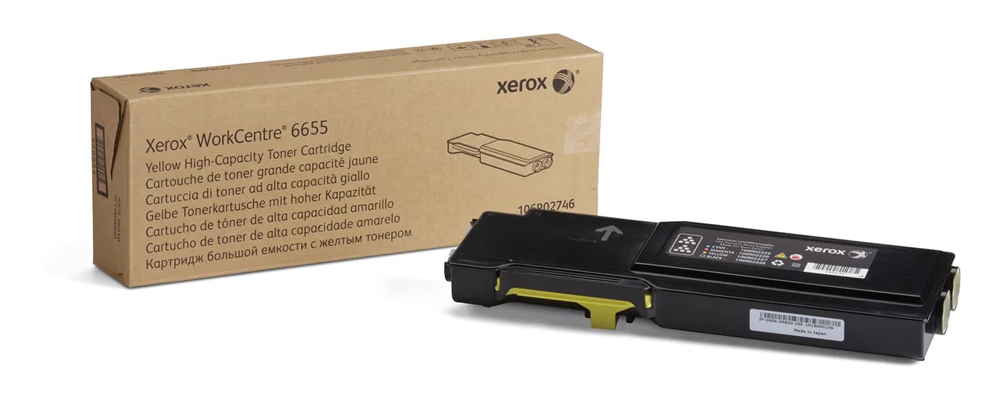 Xerox 106R02746 XL -laservärikasetti, keltainen