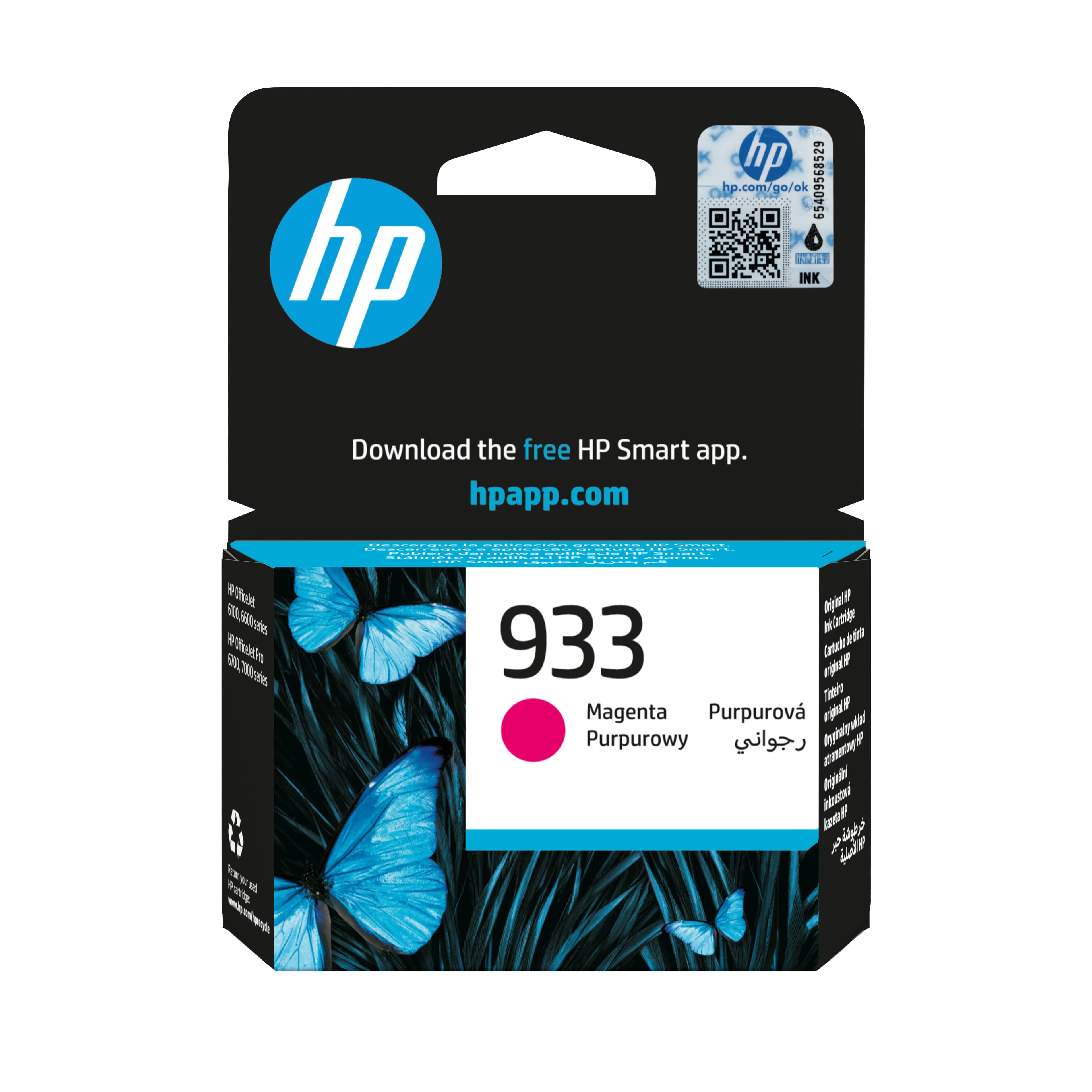 HP 933-mustekasetti, 4 ml, magenta