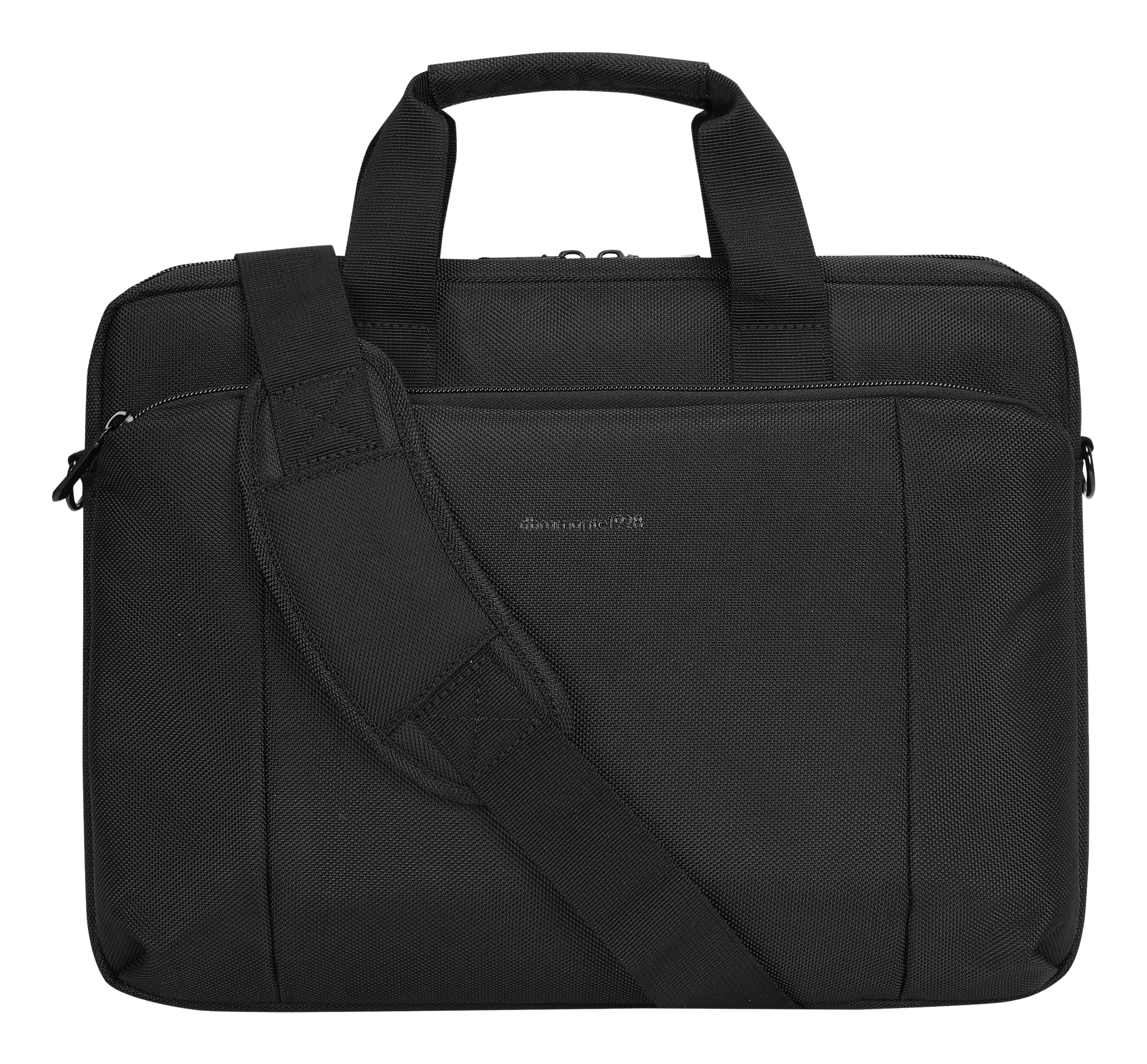 14"" Briefcase Santa Monica - Recycled, Black