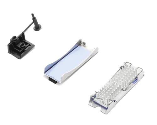 Lenovo ThinkCentre M.2 2280 SSD Kit III M.2 SSD -kiinnikesarja, PCIe NVMe, jäähdytyssiilillä, musta/metalli