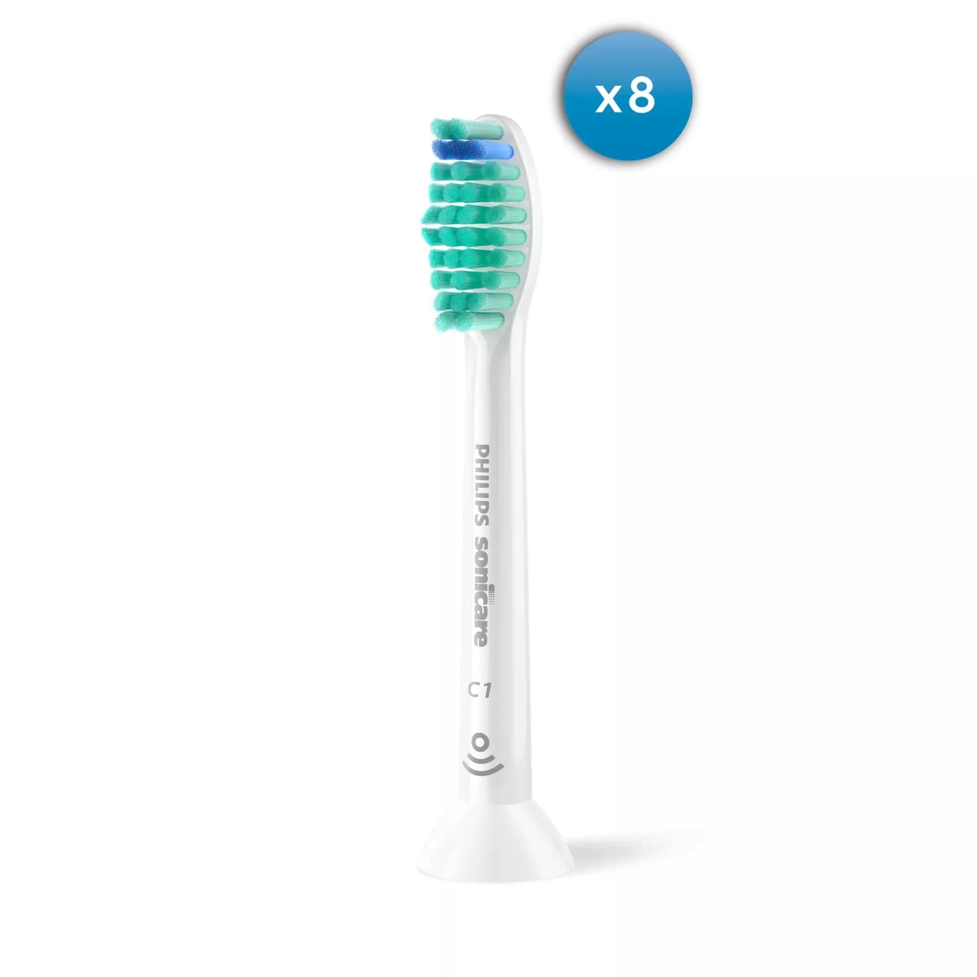 Philips Sonicare ProResults 8 kpl -vaihtoharjaspäät, Valkoinen