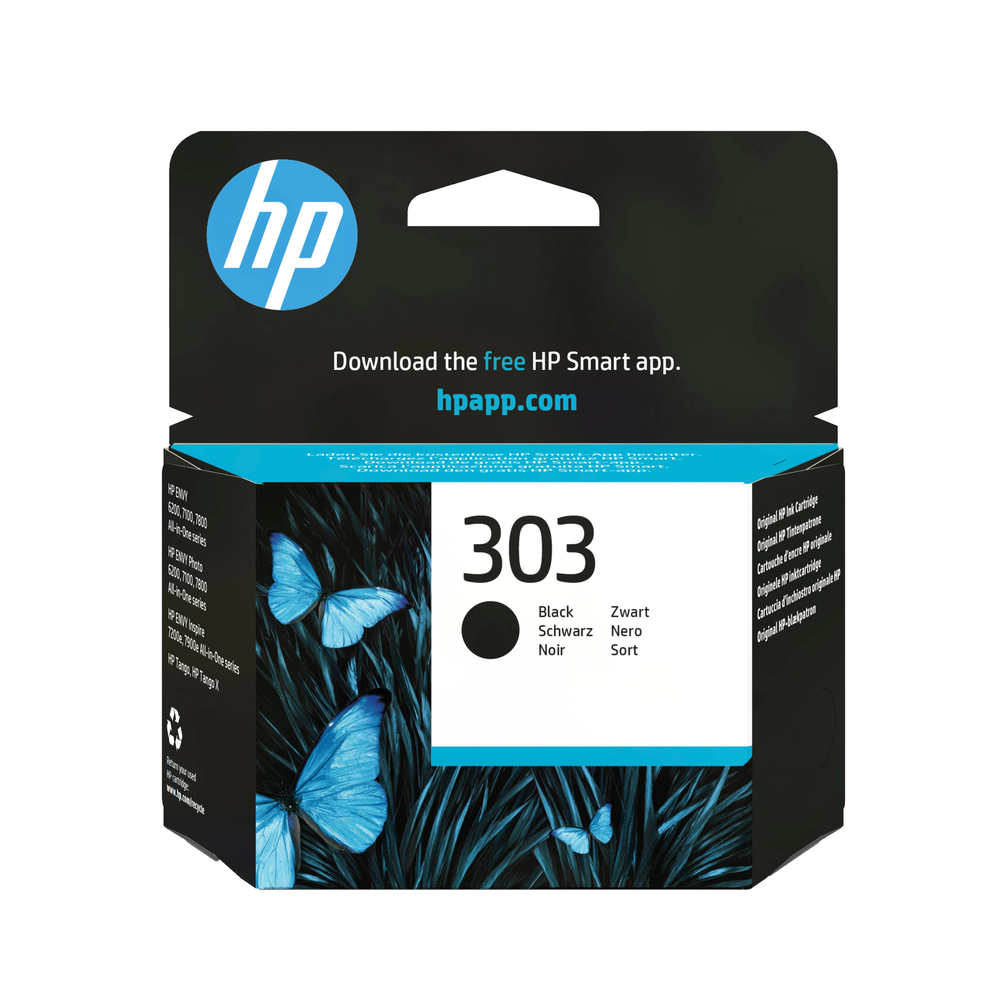 HP 303-mustekasetti, 4 ml, musta