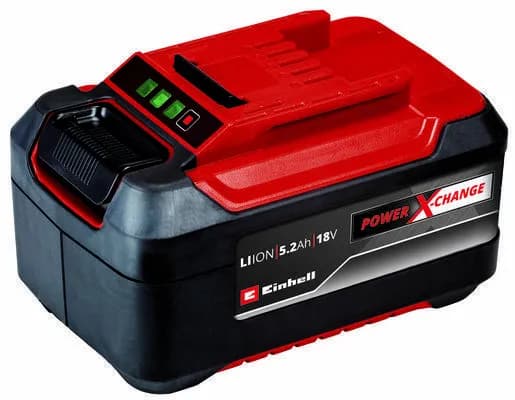 Einhell 2x 18V 5.2Ah PXC twin pack, battery (black/red, 2 pieces)