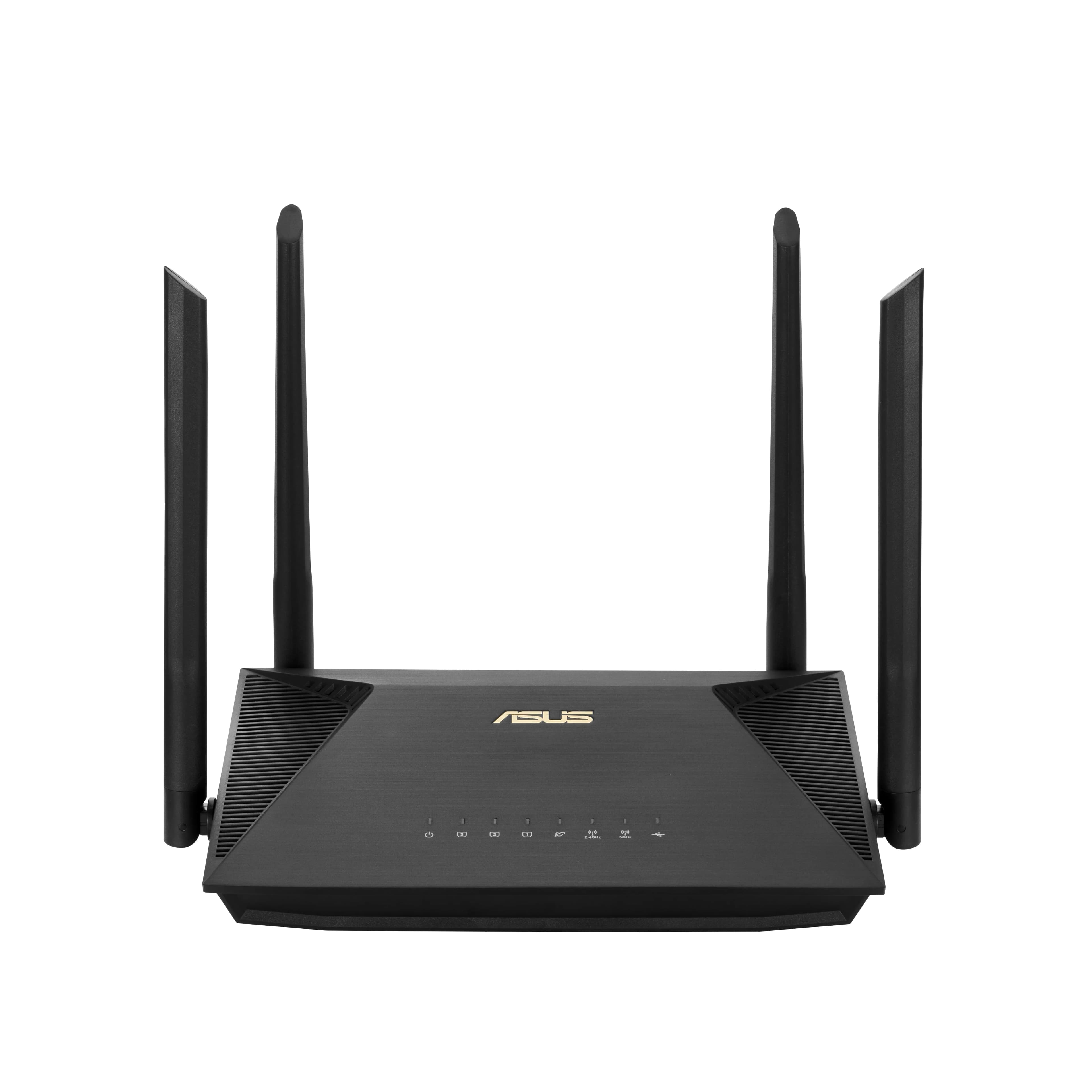 Asus RT-AX1800U -reititin, Wi-Fi 6, Dual-band, musta