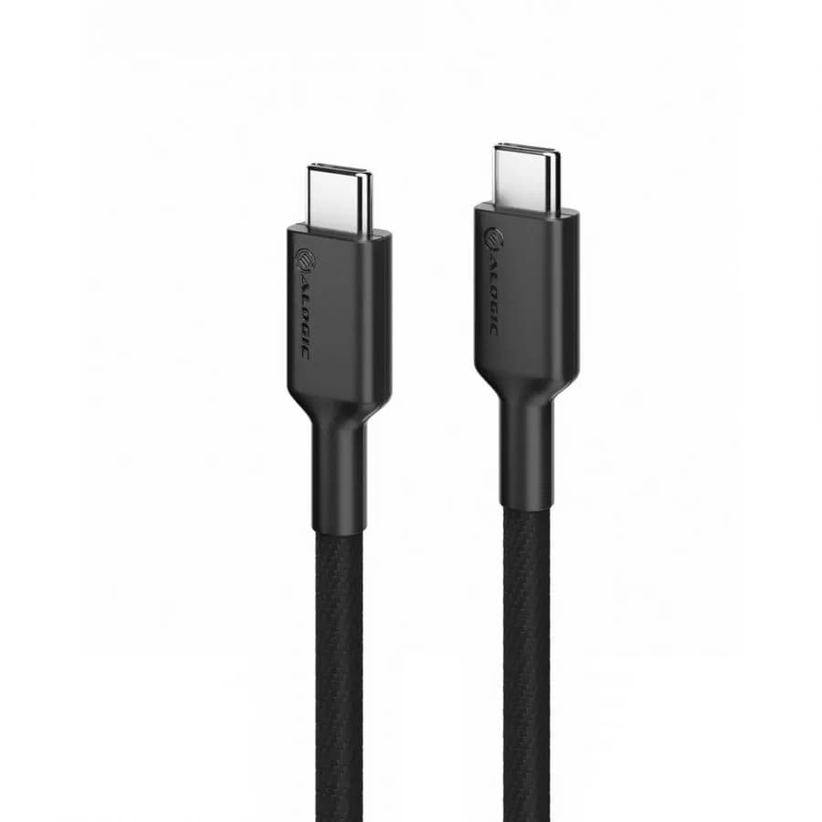 ALOGIC Elements Pro USB-C -kaapeli, 100 W, 2 m, musta