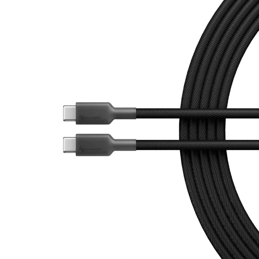 ALOGIC Elements Pro USB-C -kaapeli, 100 W, 1 m, musta