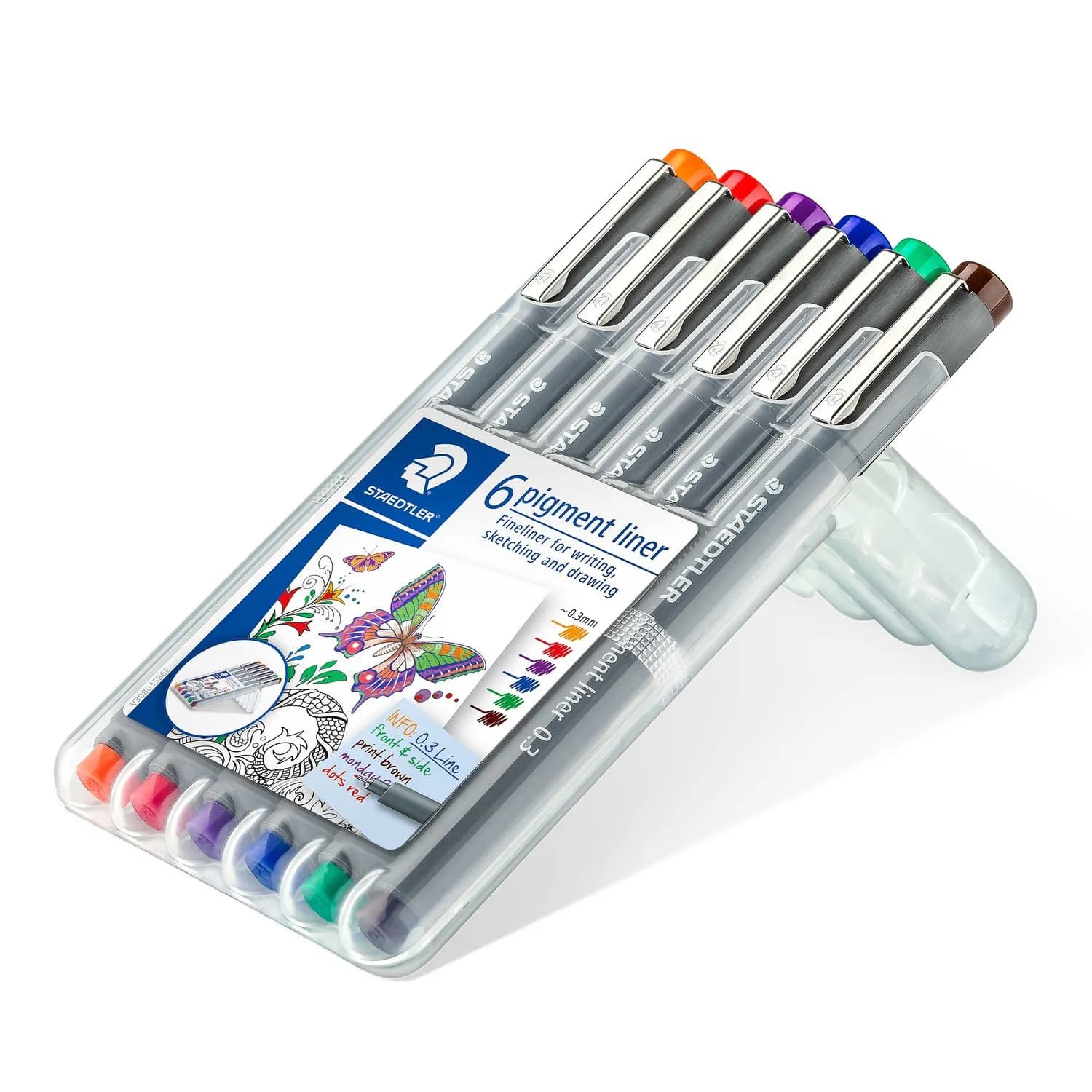 Fineliner pigment liner 0,3mm ass (6)