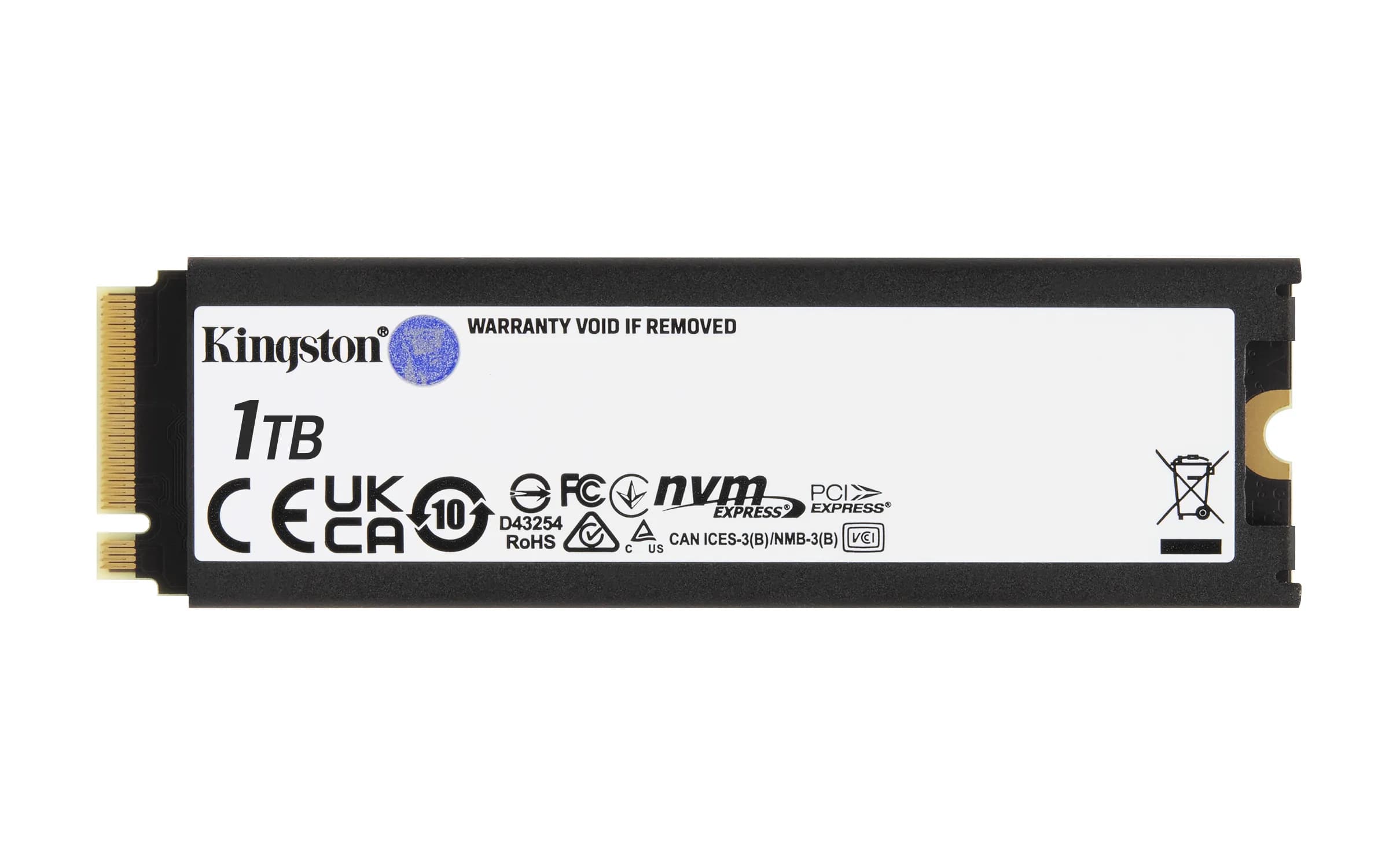 Kingston FURY Renegade Heatsink 1 Tt M.2 PCIe 4.0 NVMe -SSD-levy