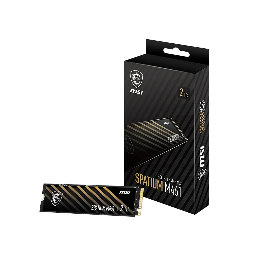 MSI SPATIUM M461 2 Tt M.2 PCIe 4.0 NVMe -SSD-levy