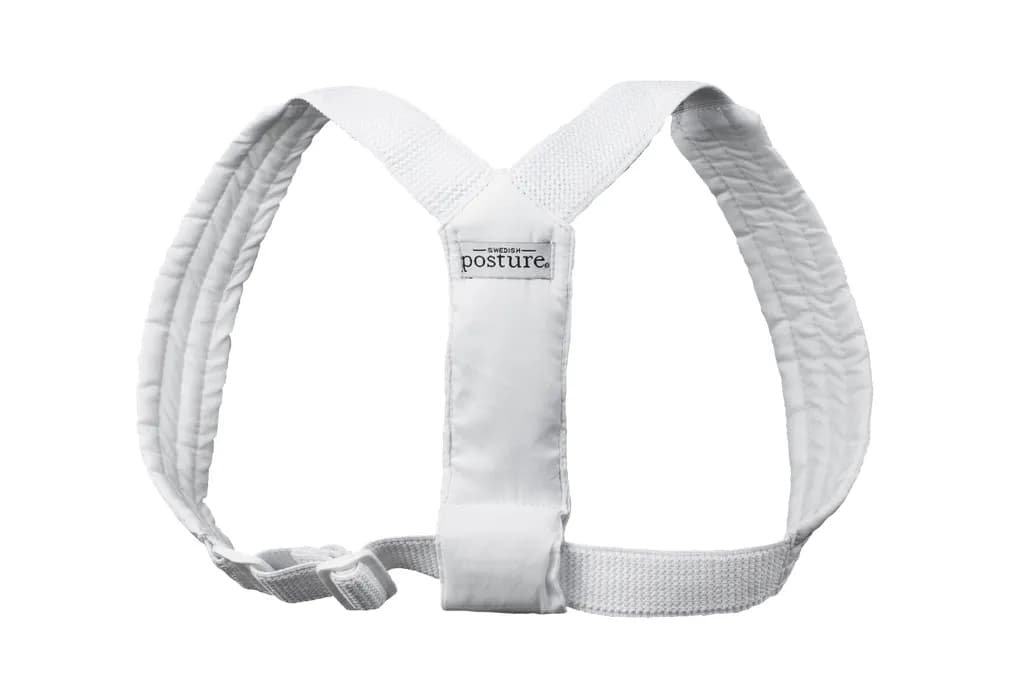 SWEDISH POSTURE Posture Brace Junior 6-12 Years White