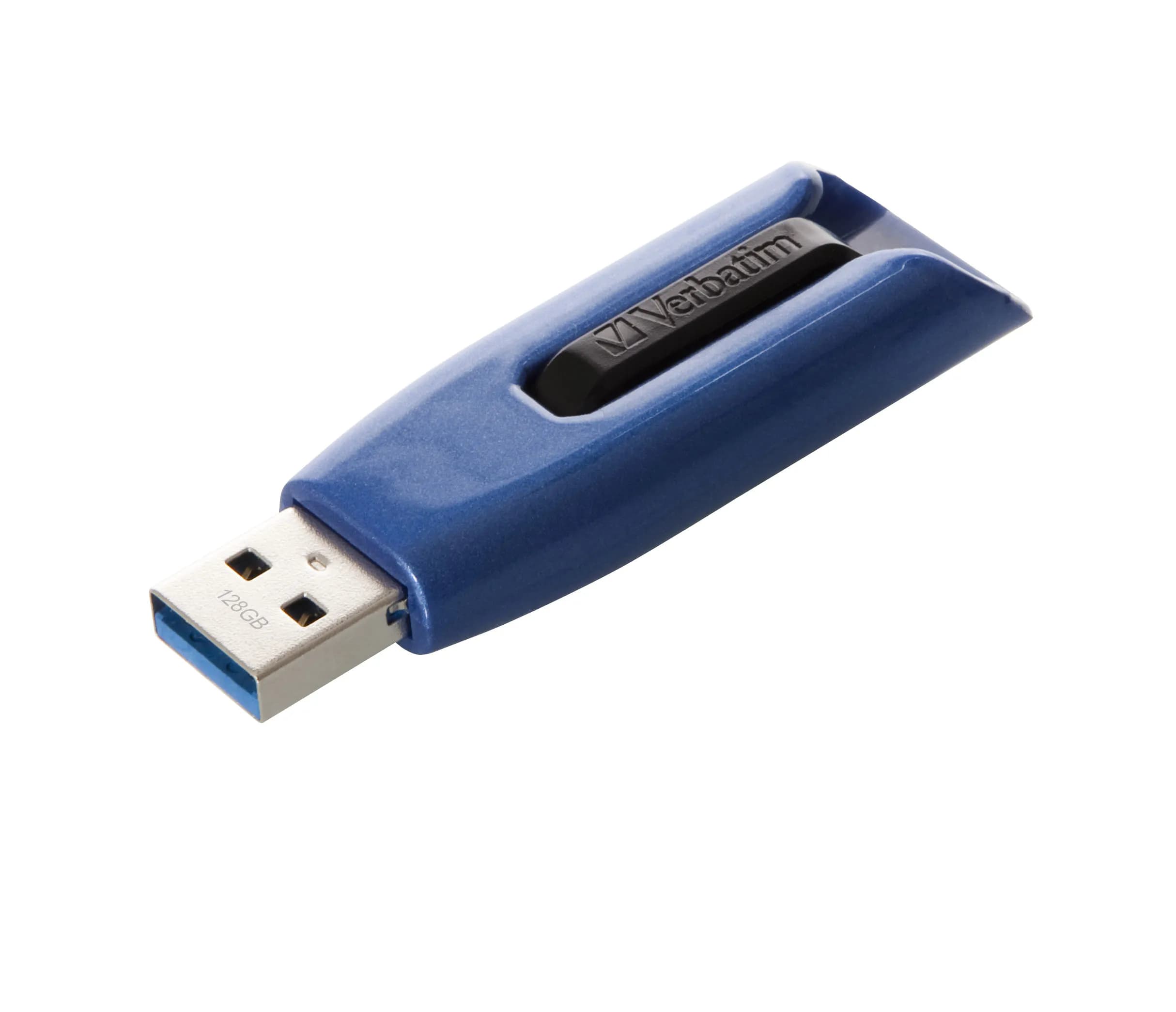 Verbatim Store "n" Go V3 Max USB 3.2 Gen 1 128 Gt -muistitikku, musta/sininen