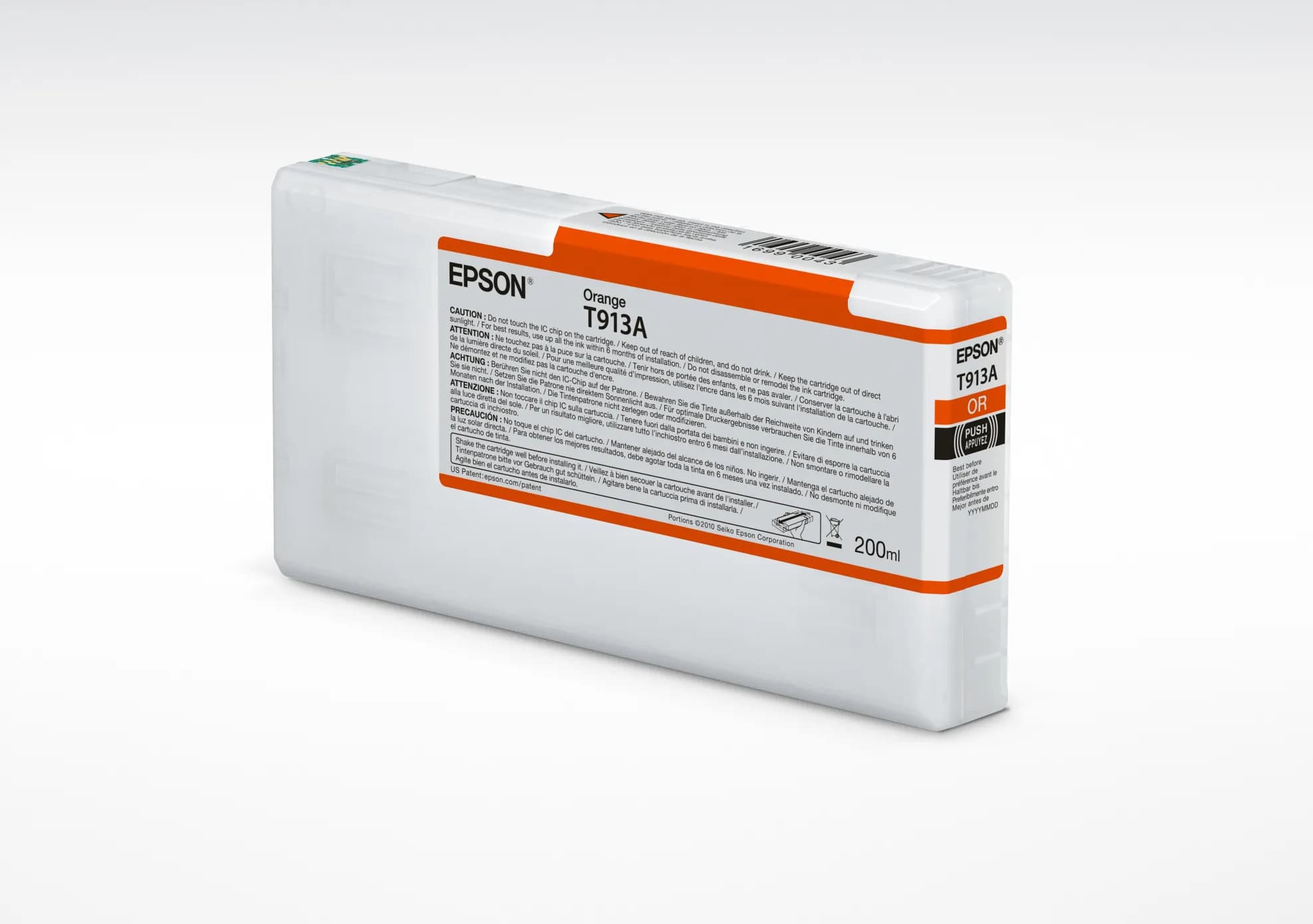 Epson T913A-mustekasetti, 200 ml, oranssi