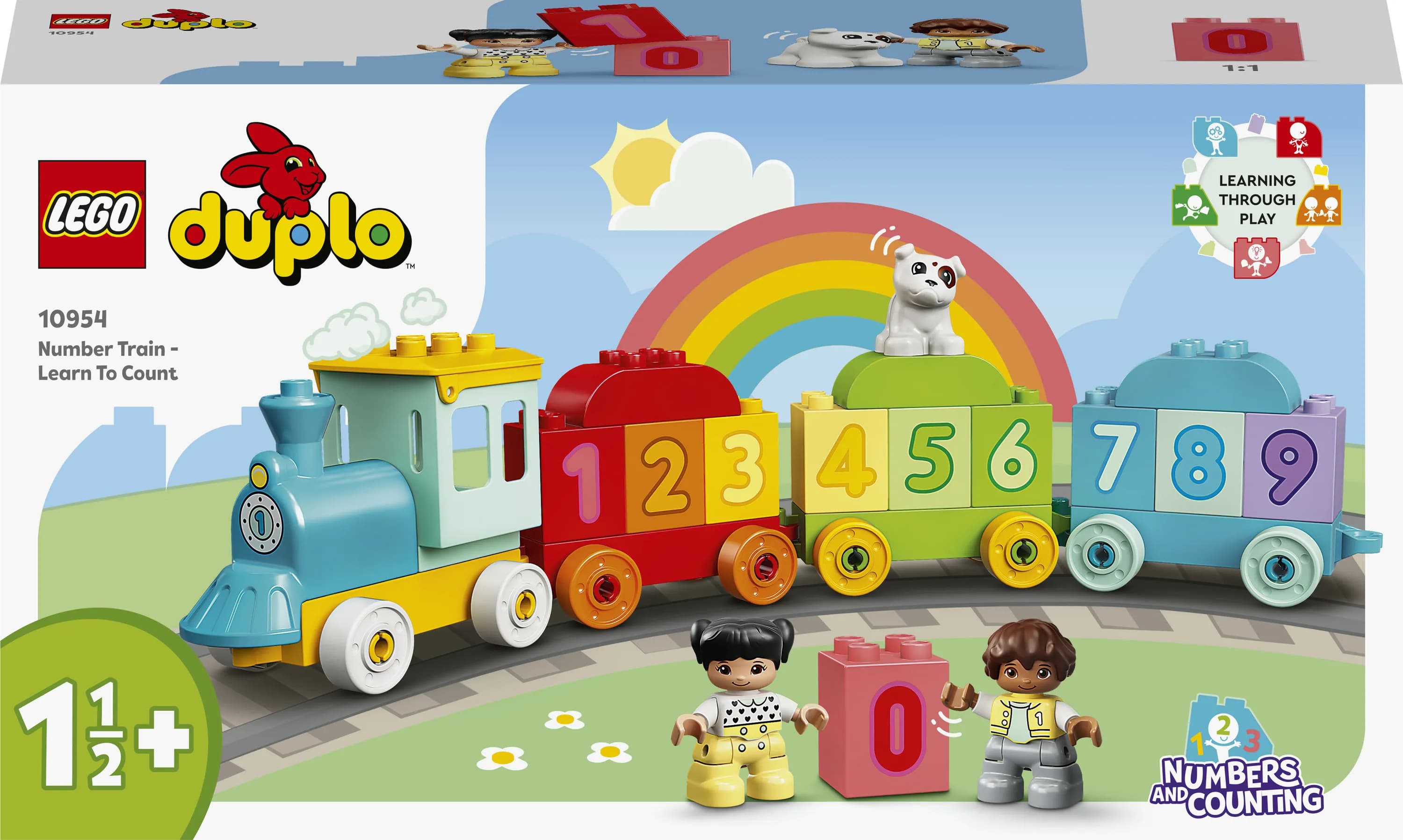 LEGO DUPLO Numerojuna – opi laskemaan 10954