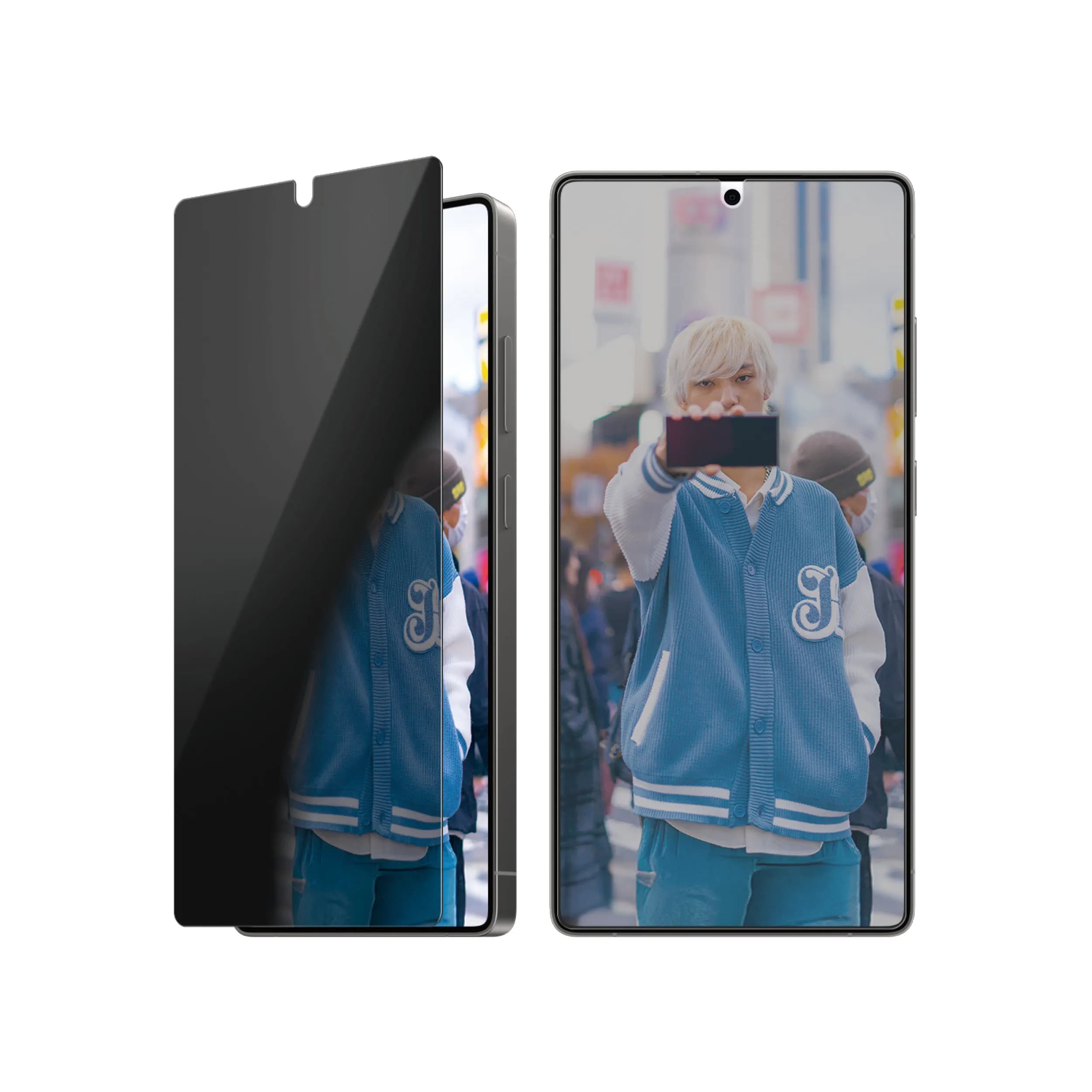 PanzerGlass Ultra-Wide Fit Alignerkit Galaxy S25 Ultra -panssarilasi, Privacy