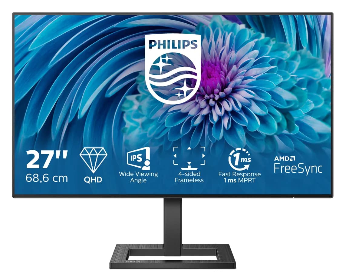 Philips E-Line 275E2FAE/00 27"" QHD, IPS -näyttö