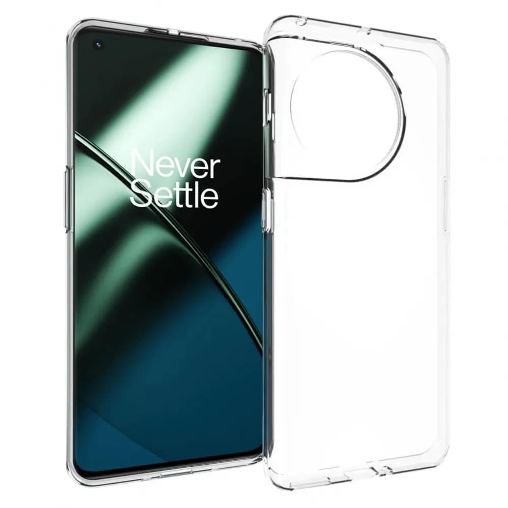 Insmat Crystal Cover, OnePlus 11 -suojakuori, Läpinäkyvä