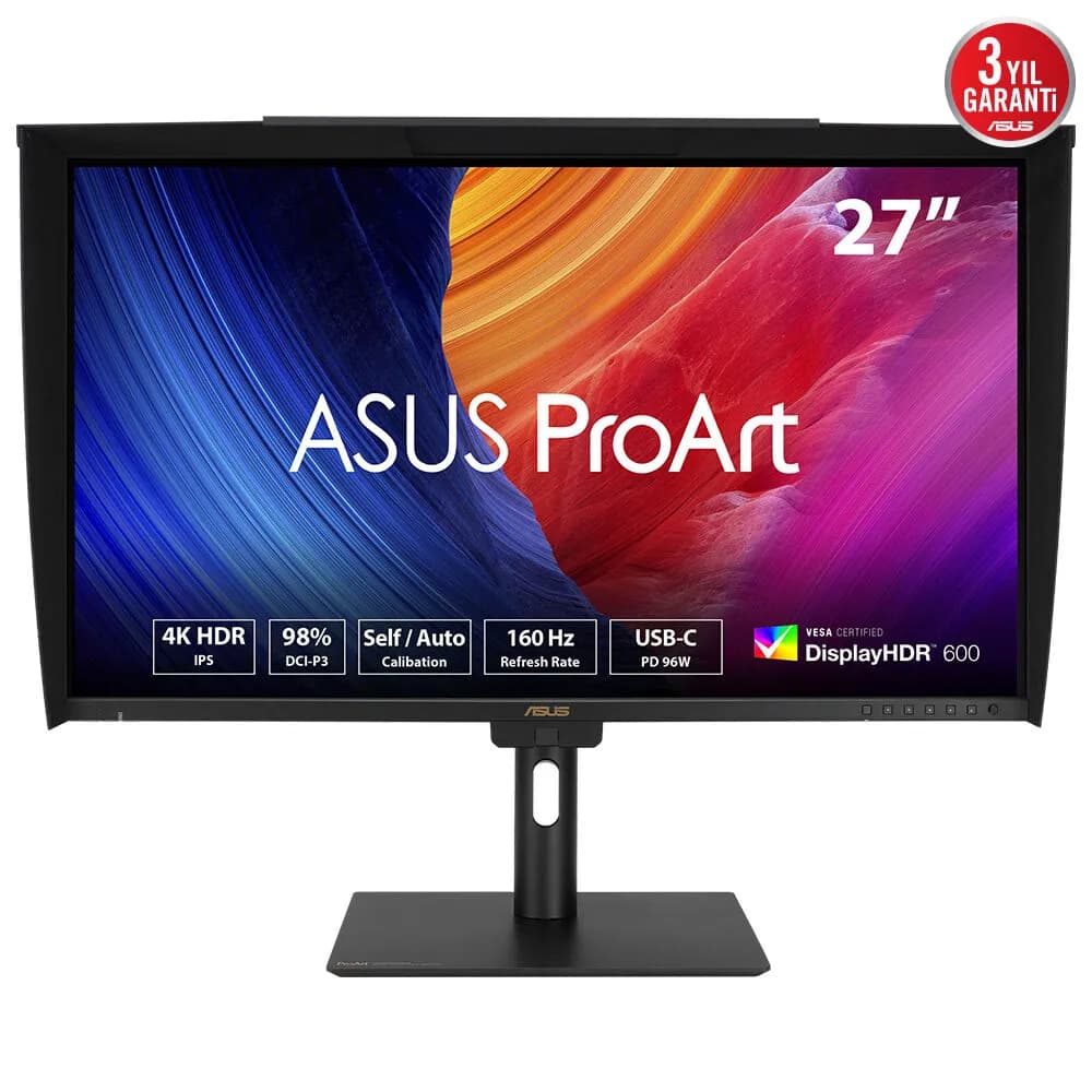 ASUS ProArt PA27UCGE 27"" 4K UHD, IPS, 160 Hz, USB-C hub, KVM Switch -näyttö