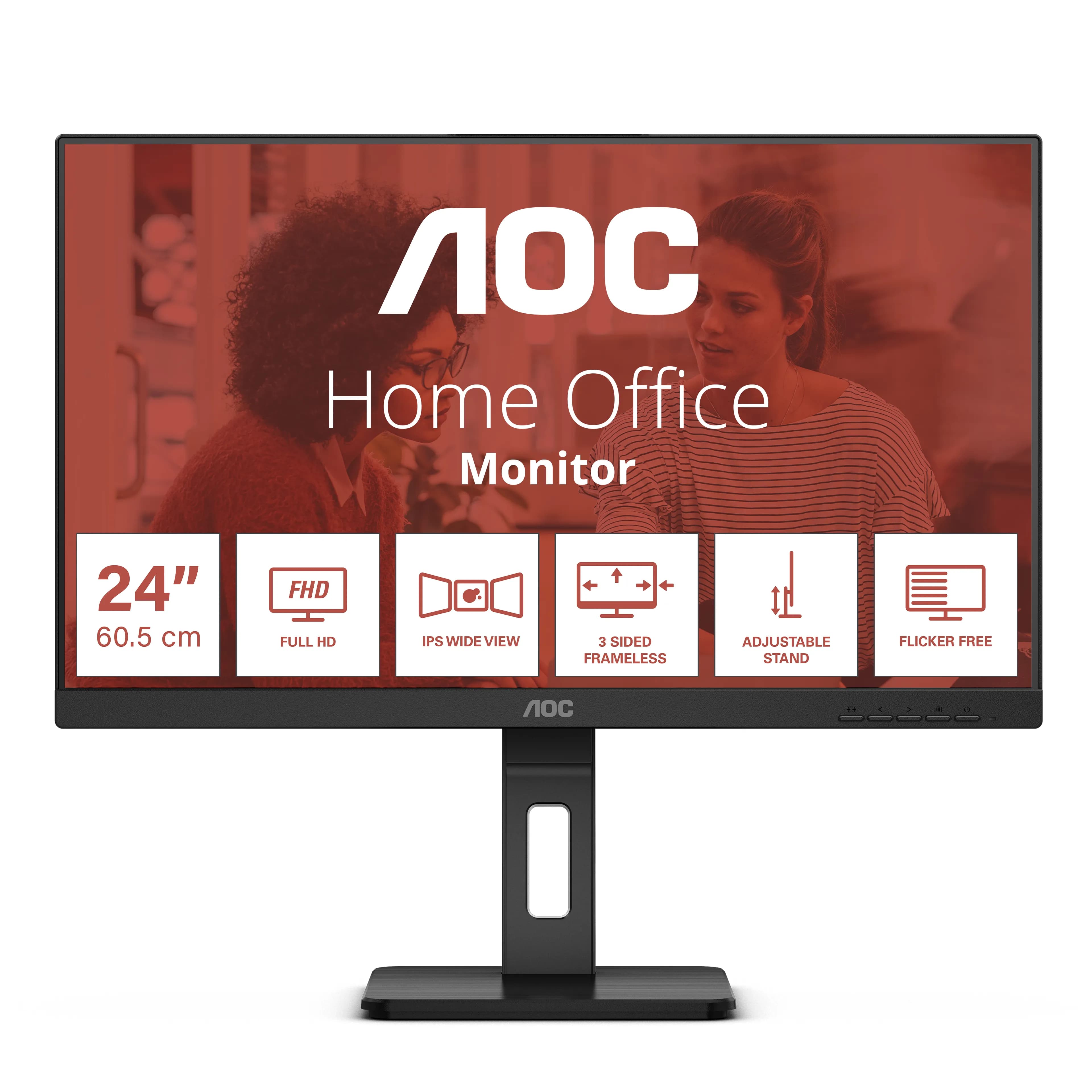 AOC 24E3QAF 23.8"" Full HD, IPS -näyttö