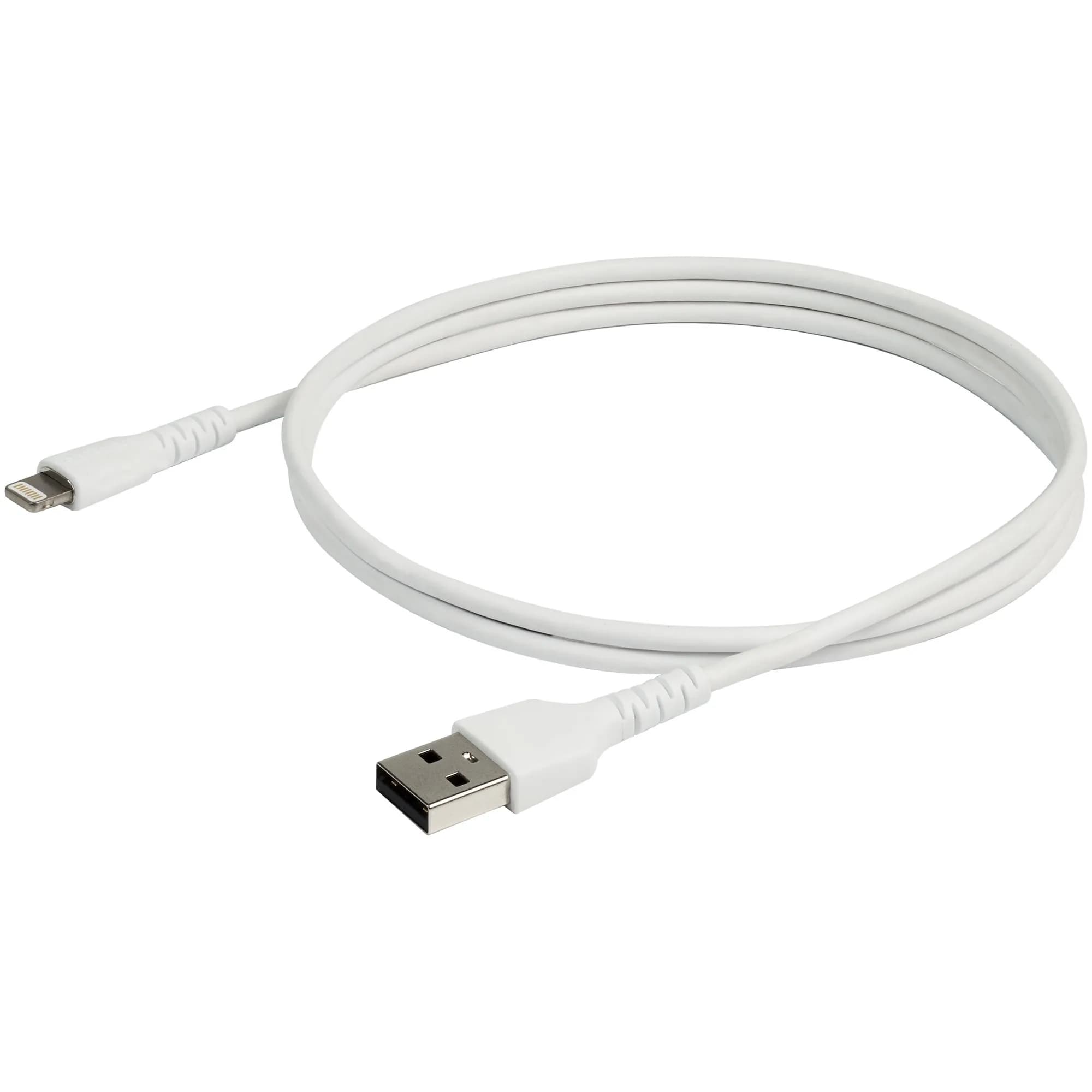 StarTech RUSBLTMM1M USB-A – Lightning -kaapeli, 1 m, valkoinen