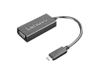 LENOVO USB-C to VGA Adapter -adapteri, Musta