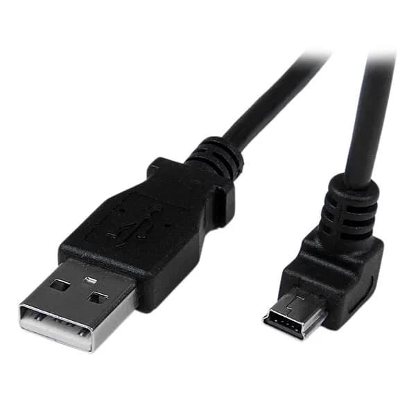 StarTech USB-A – alaviisto Mini USB -kaapeli, 2 m, musta