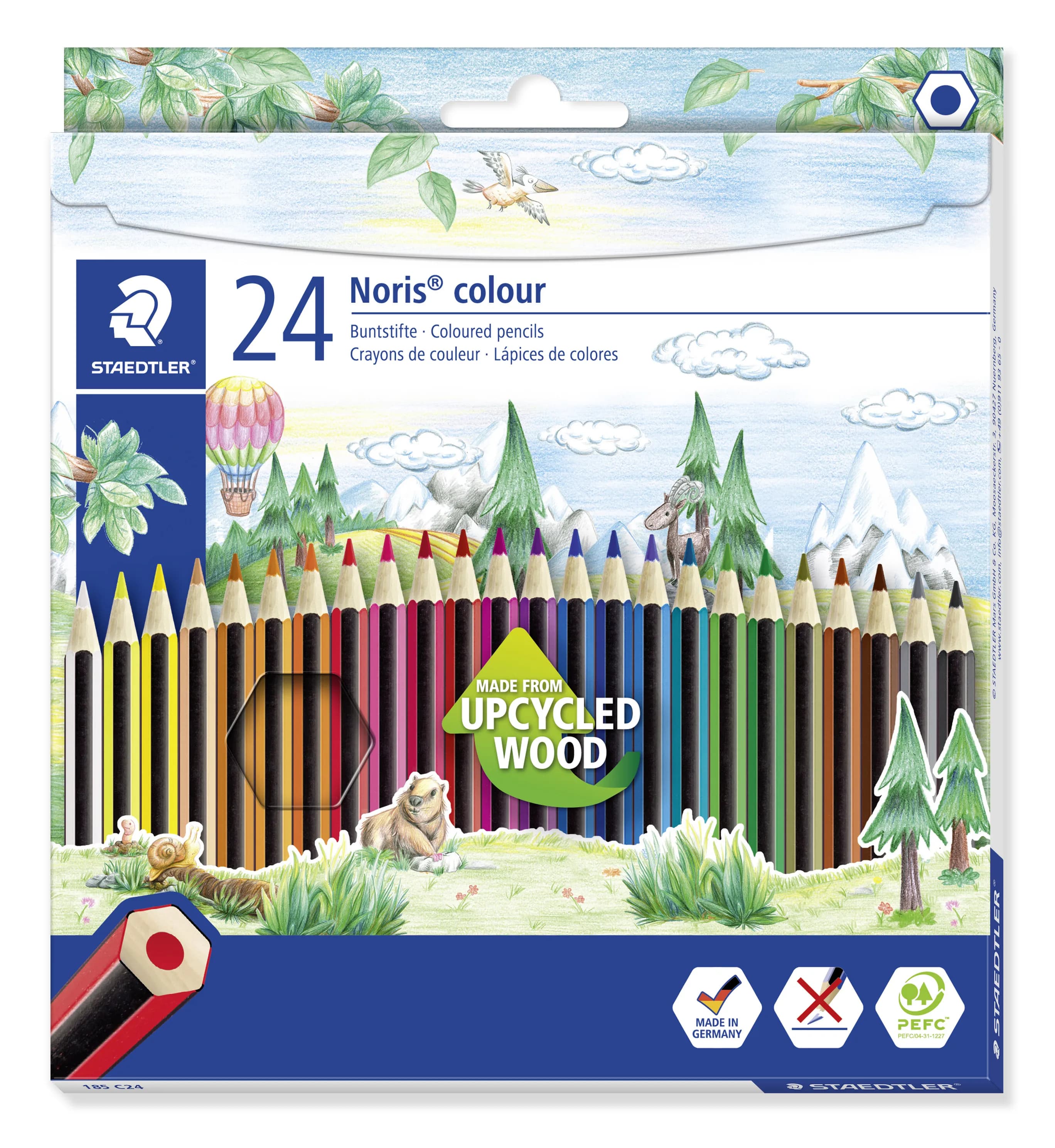 Coloured pencil Noris Colour ass (24)
