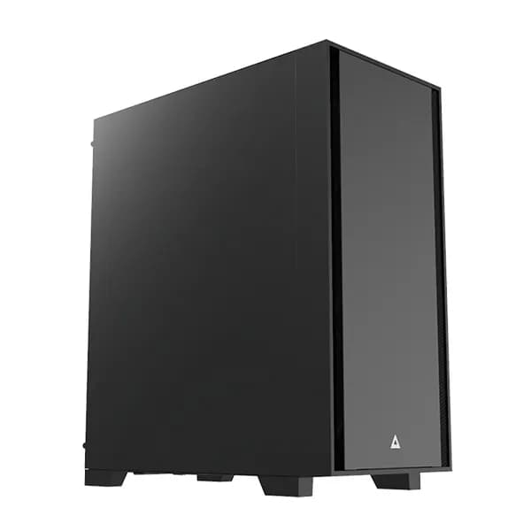 Montech AIR 1000 Silent -miditornikotelo ikkunalla, musta