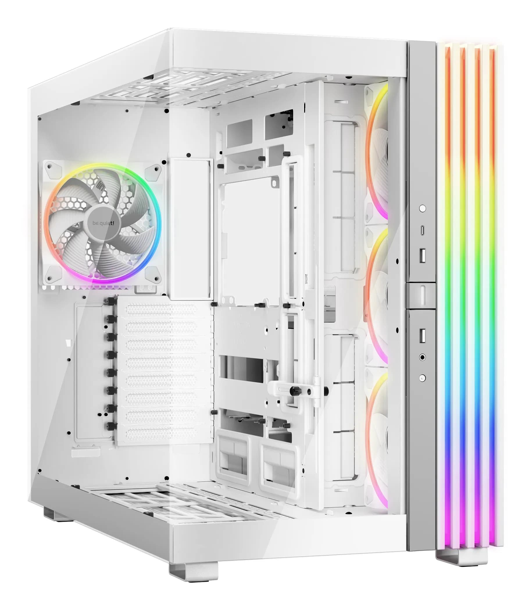 be quiet! Light Base 900 FX-täystornikotelo RGB-valaistuksella, valkoinen