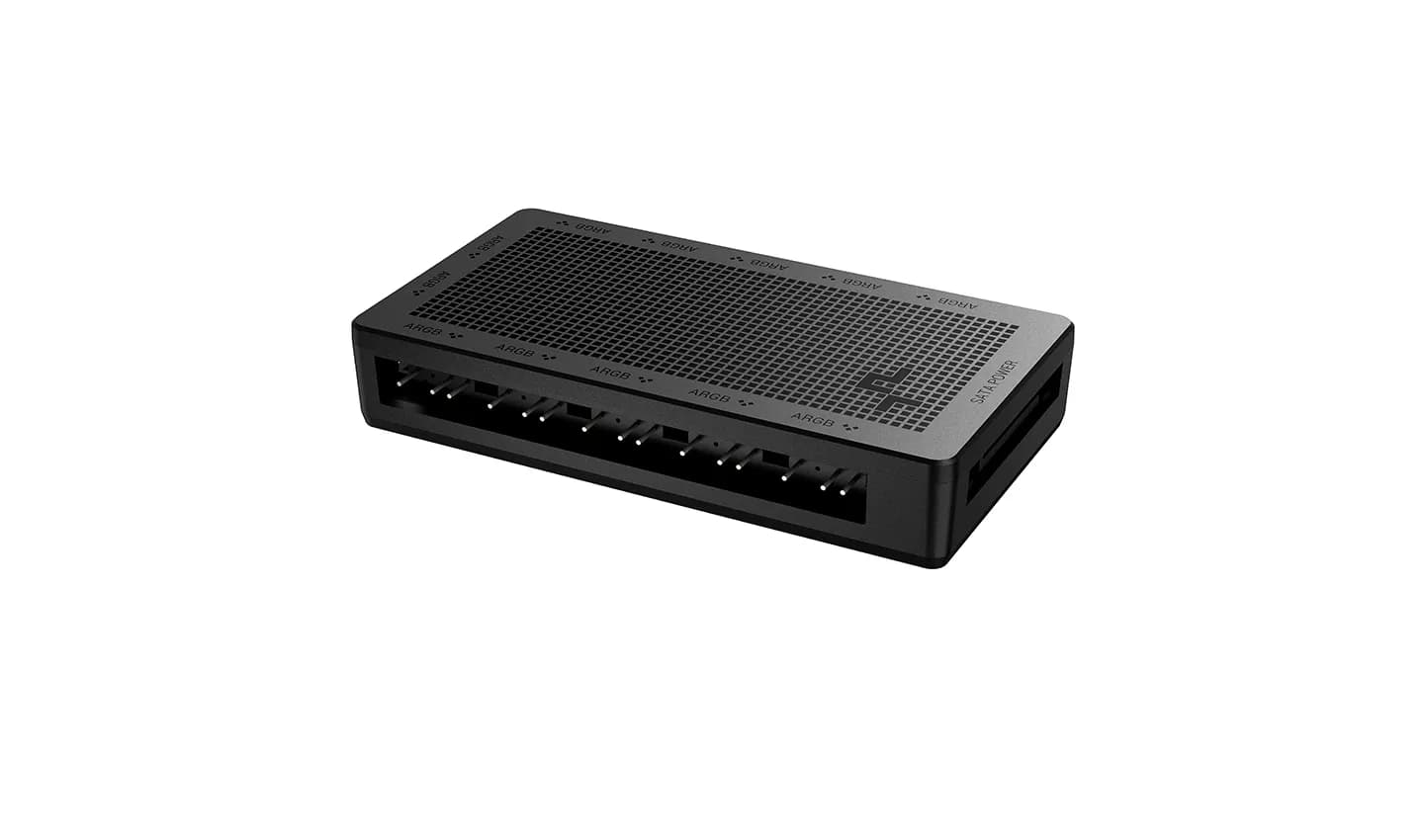 DeepCool SC700 ARGB -keskitin, 12-porttinen, musta