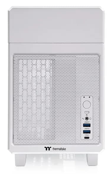 Thermaltake TR100 -minitornikotelo, lumivalkoinen
