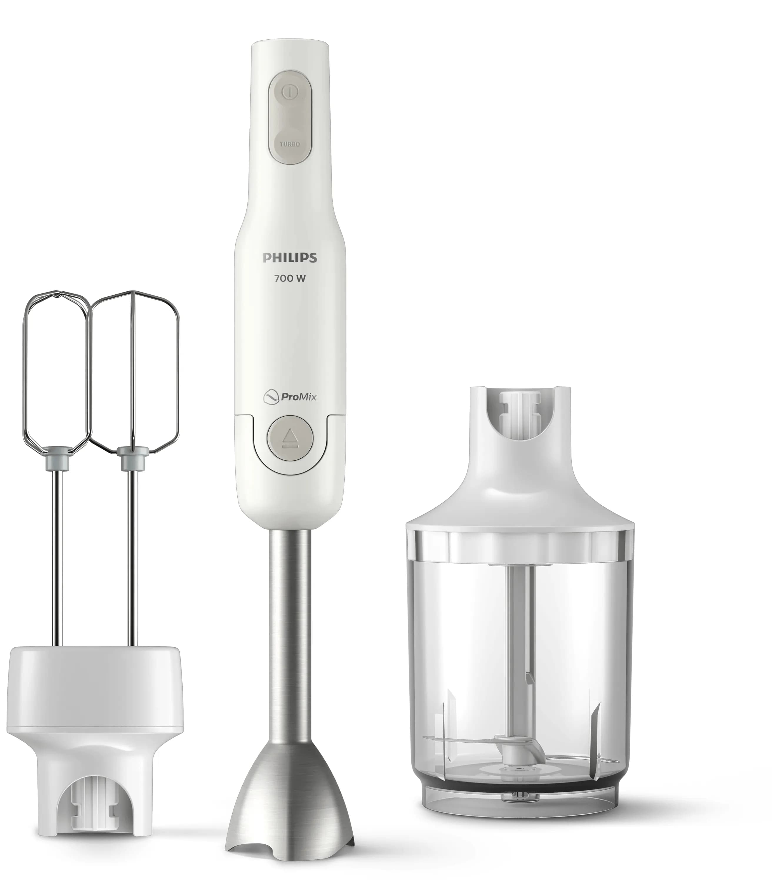Philips ProMix HR2546/00 700 W -sauvasekoitinsarja, valkoinen